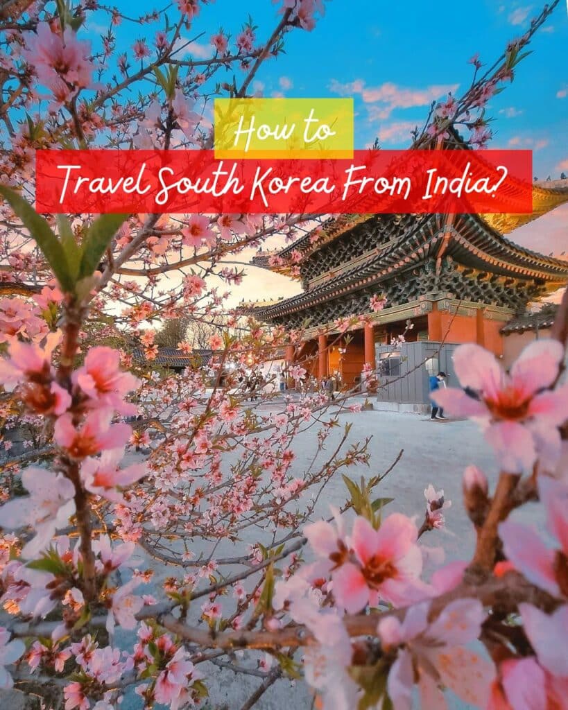 time to travel from india to south korea